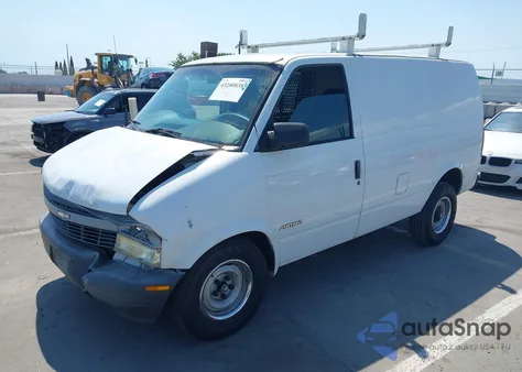 2000 Chevrolet Astro z USA, uszkodzony, nr VIN 1GCDM19W6YB217667